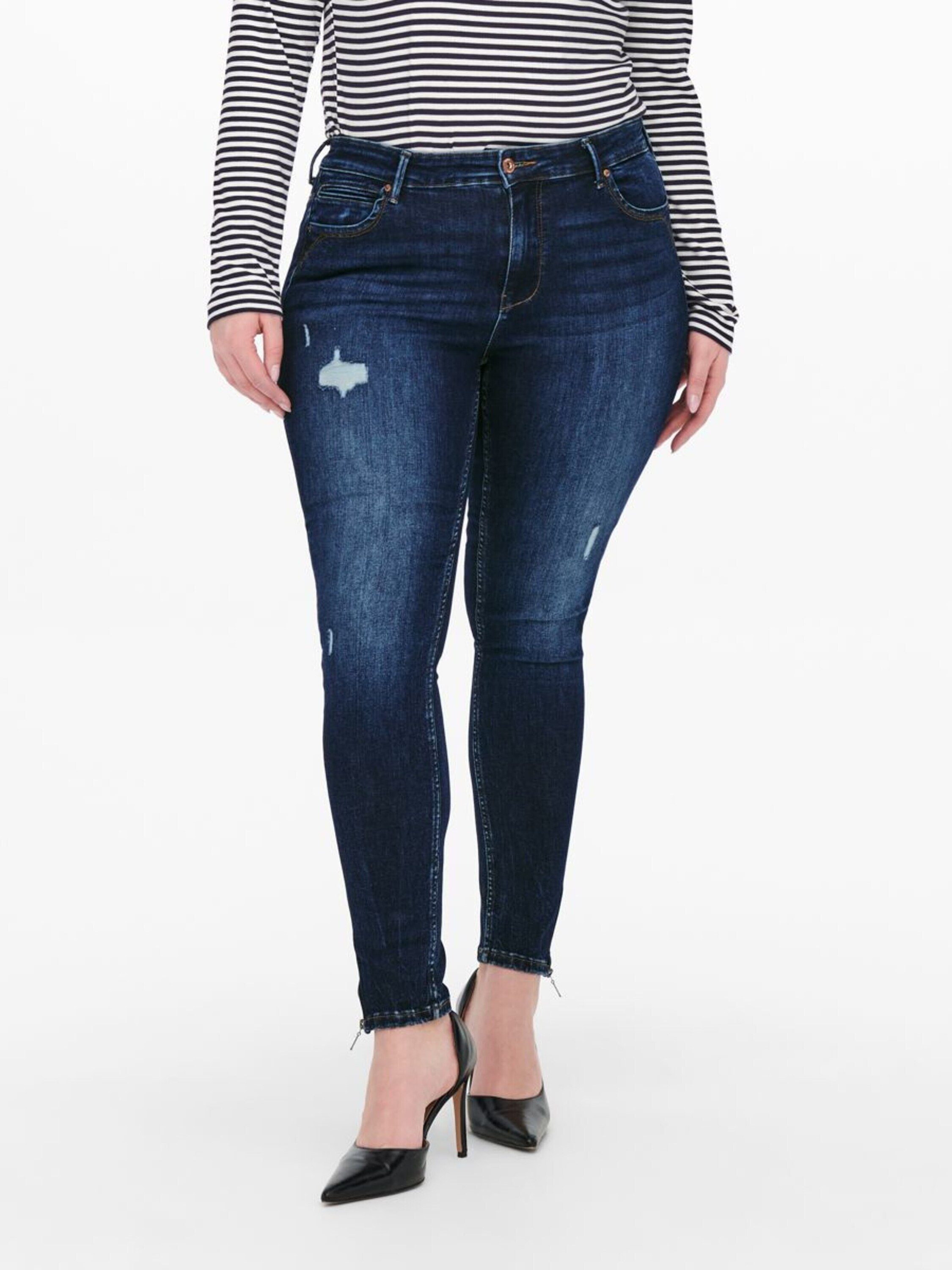 Karla ONLY Detail Weiteres CARMAKOMA (1-tlg) Skinny-fit-Jeans