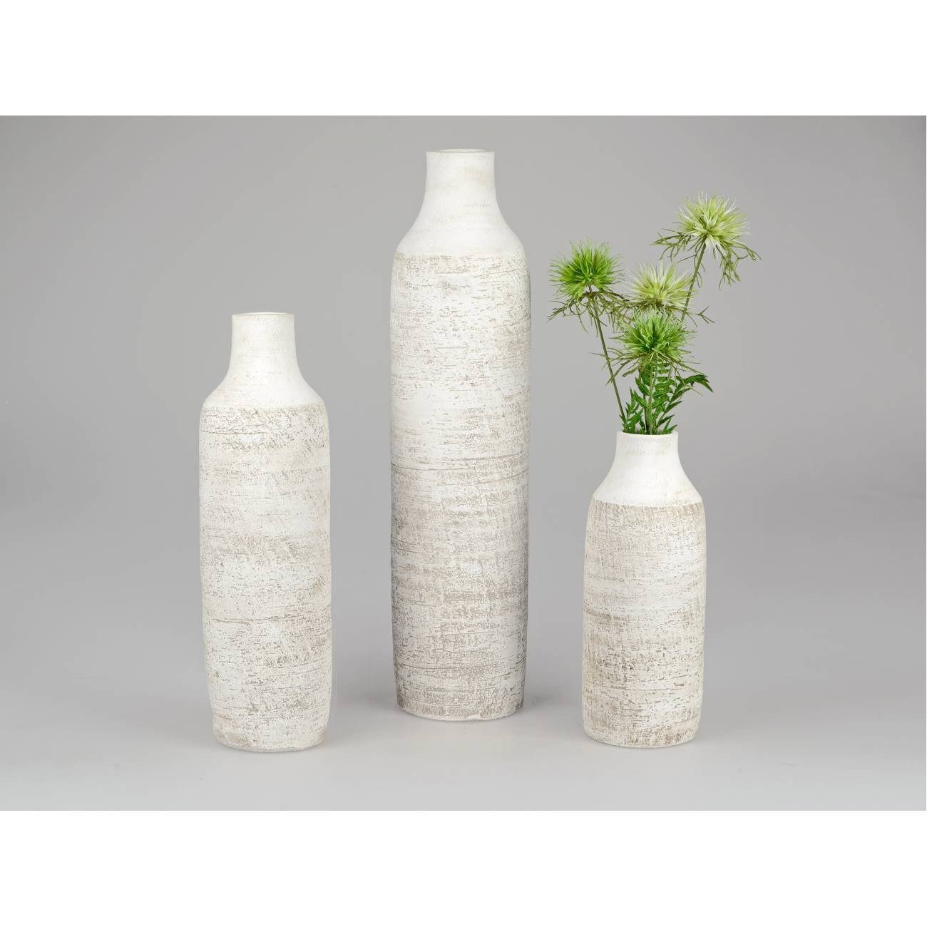 formano Teelichthalter Blumenwiese, Farbe: Weiß, Motiv: Häuser günstig online kaufen