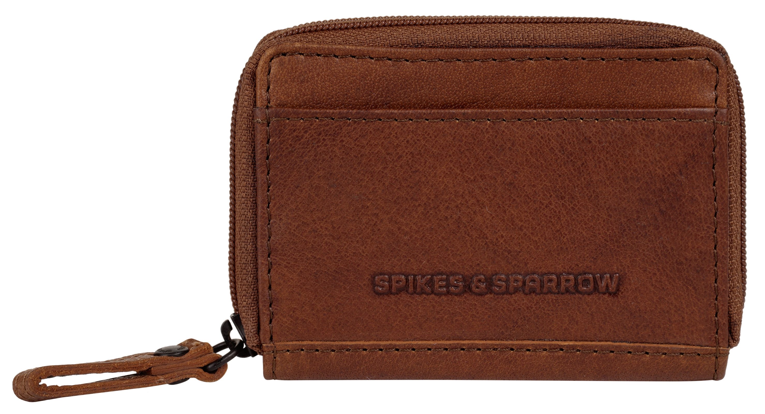 Spikes & Sparrow Geldbörse, echt Leder