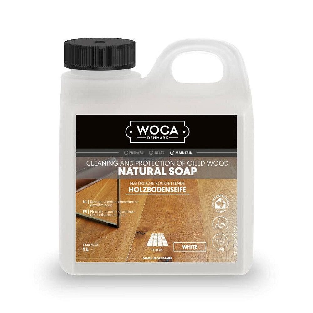 WOCA Woca Holzbodenseife weiß - 1 Liter Parkettreiniger