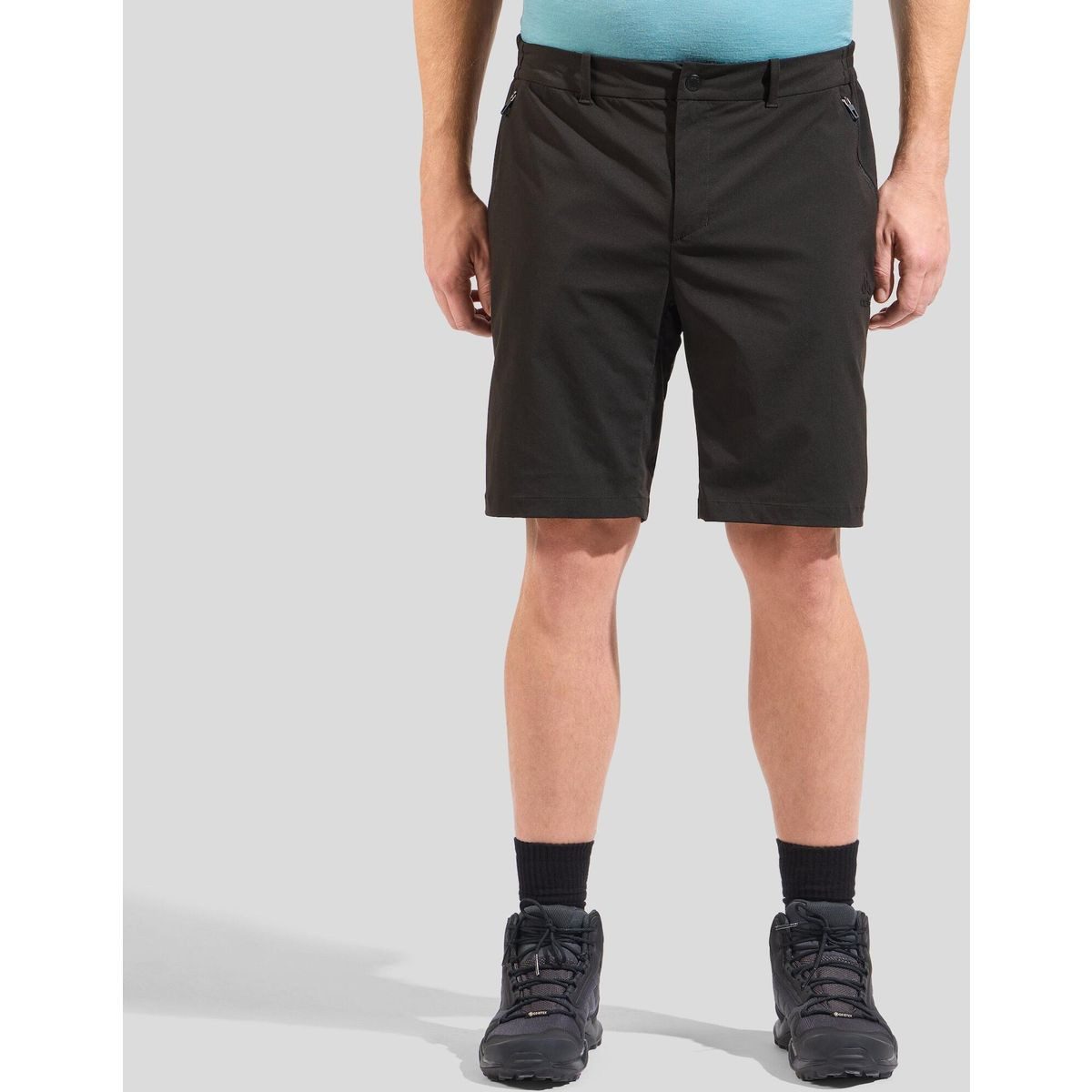 Odlo Shorts The Ascent Light Hiking Shorts Leichte, wasserfeste Wandershorts mit 2-Wege-Stretch für maximale