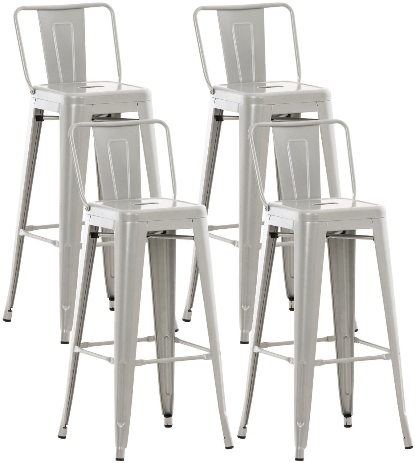 CLP Barhocker Mason (4er Set, 4 günstig online kaufen
