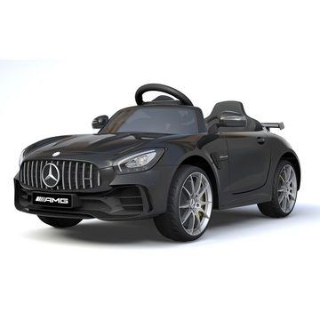 Toys Store Elektro-Kinderauto Mercedes GTR AMG Kinder Elektro Auto Kinderfahrzeug Sportwagen USB, AUX-/USB-Anschluss, MP3 Hupe und Motorsound am Lenkrad, Fernsteuerung