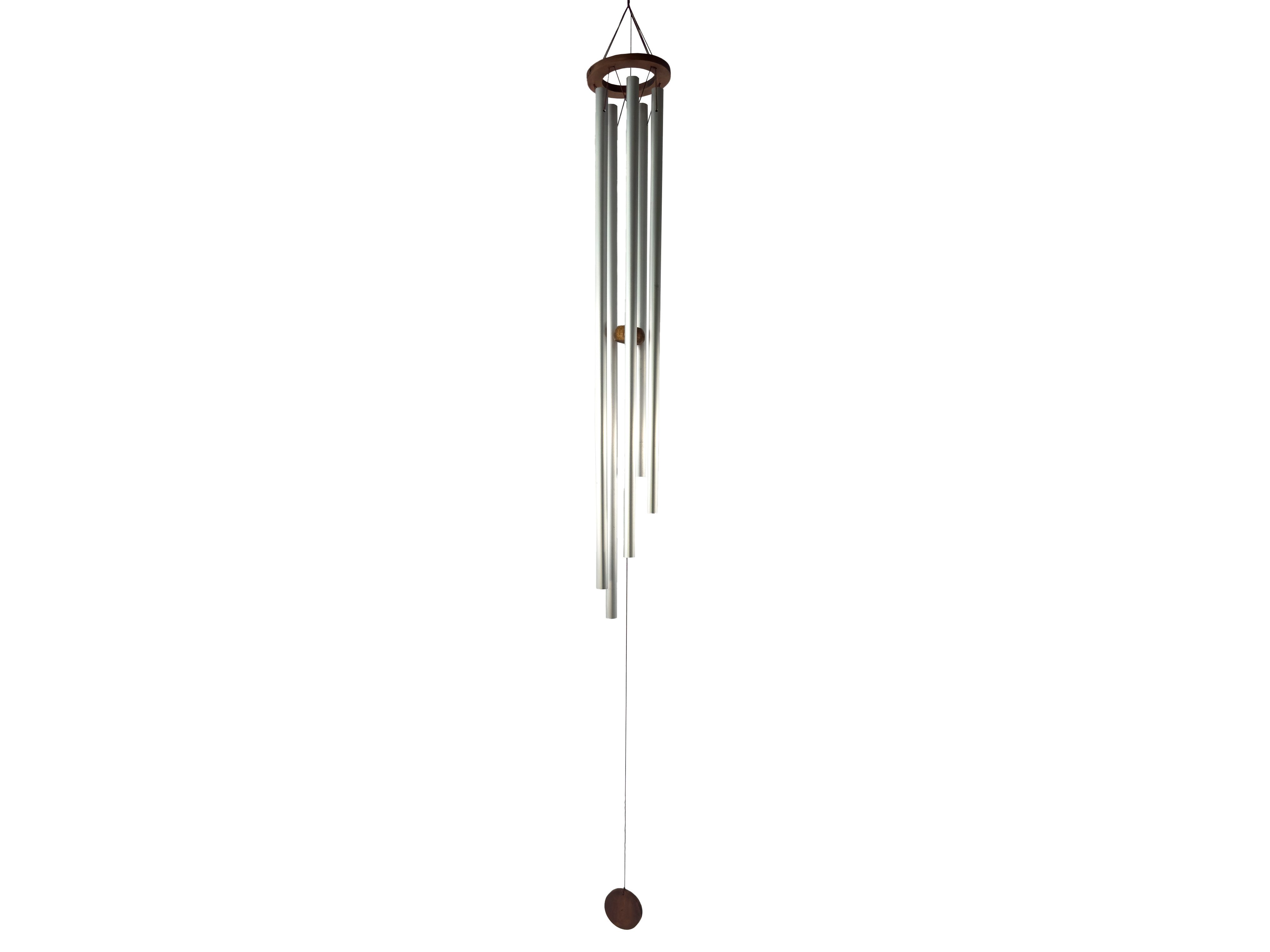 WORU Windspiel Modernes Windspiel aus Metall in edlem Design, wahlw. 50 cm oder 75 cm