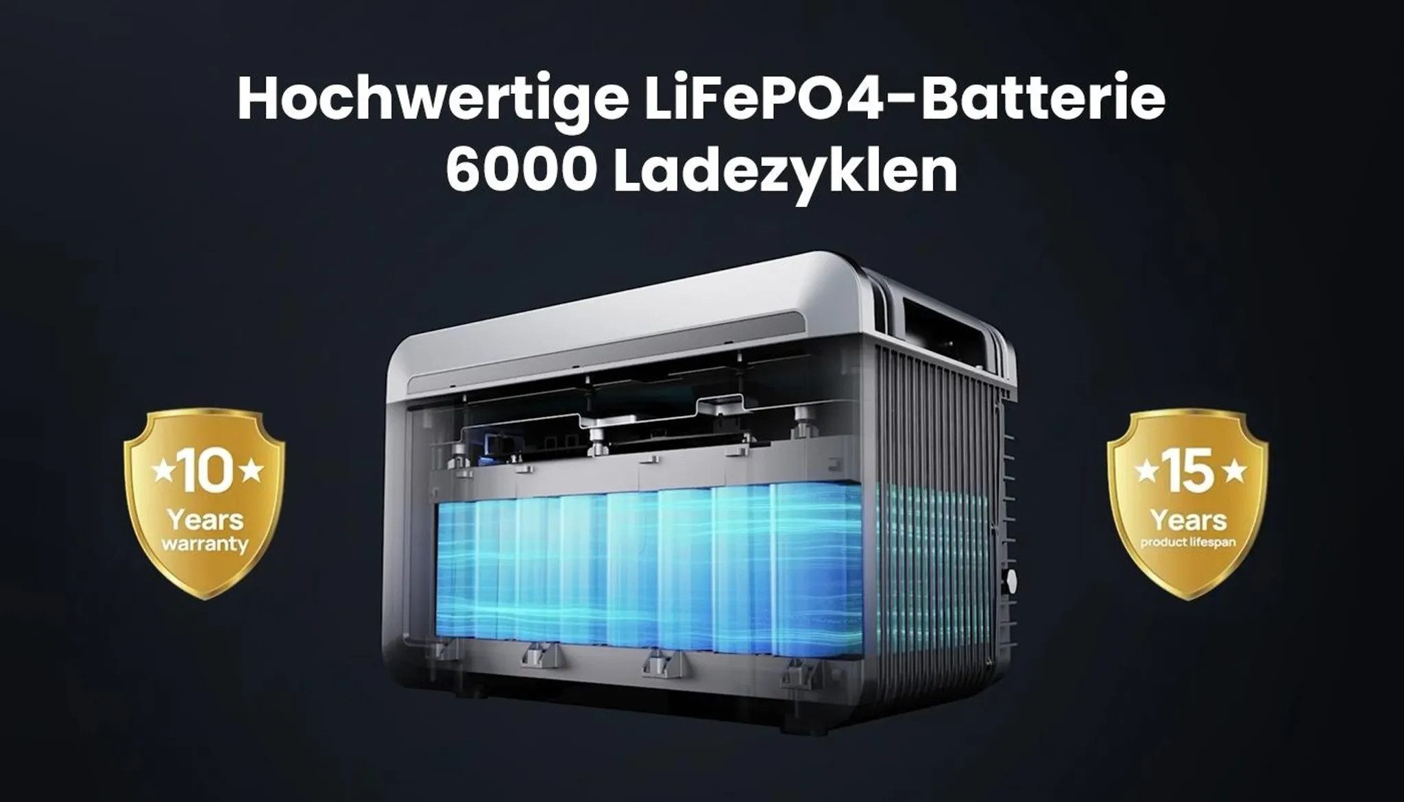 Growatt Balkonkraftwerk 2000W PV-Komplettset mit Growatt NEXA 2000 2048Wh Speicher, (inkl. 4×500W Solarmodulen und Fischer Fassadenhalterung, 1-2x Erweiterbarer Solarspeicher für mehr Eigenverbrauch (Optional), WiFi & Bluetooth-Unterstützung