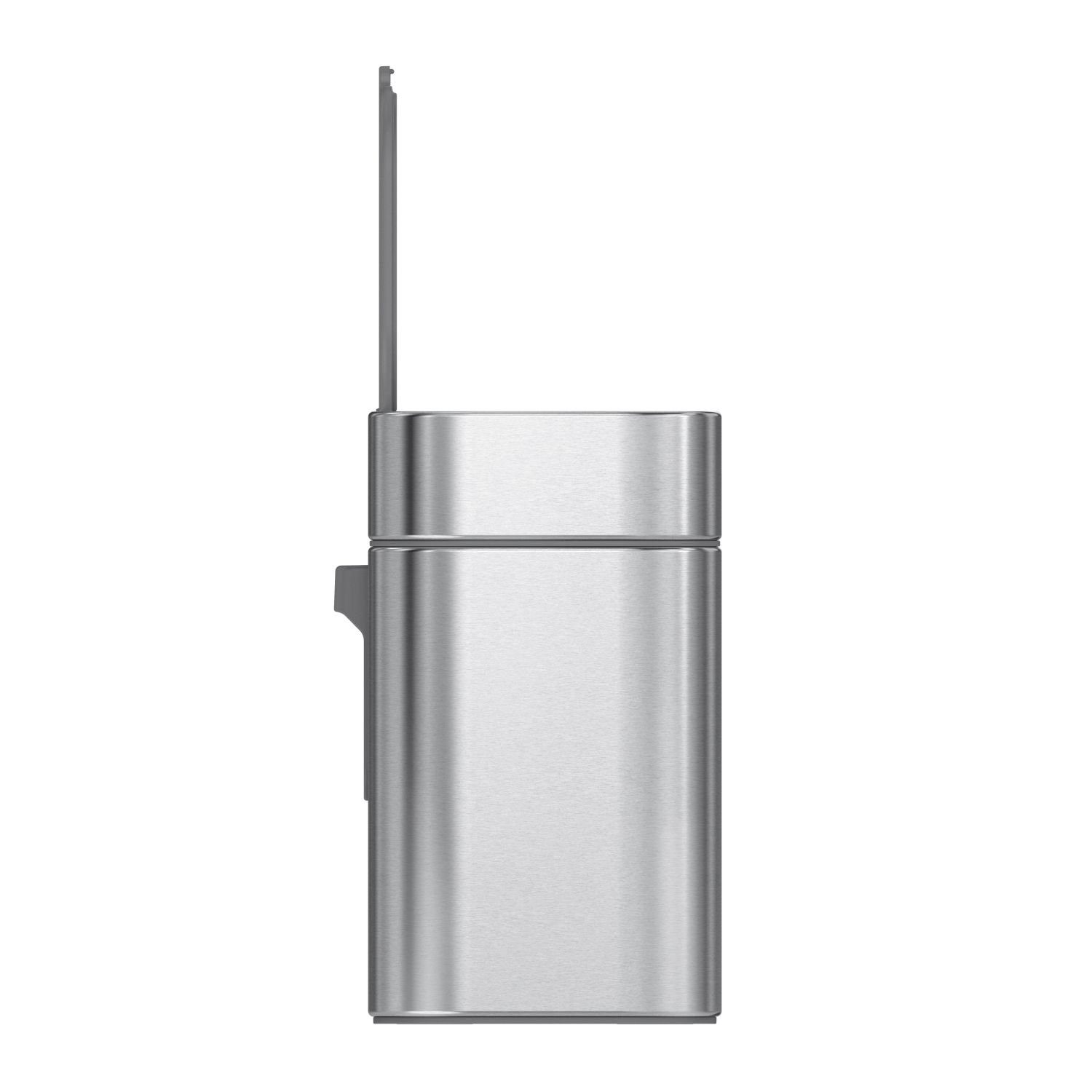 simplehuman Mülleimer Kompost-Caddy 4 l Gebürsteter Edelstahl