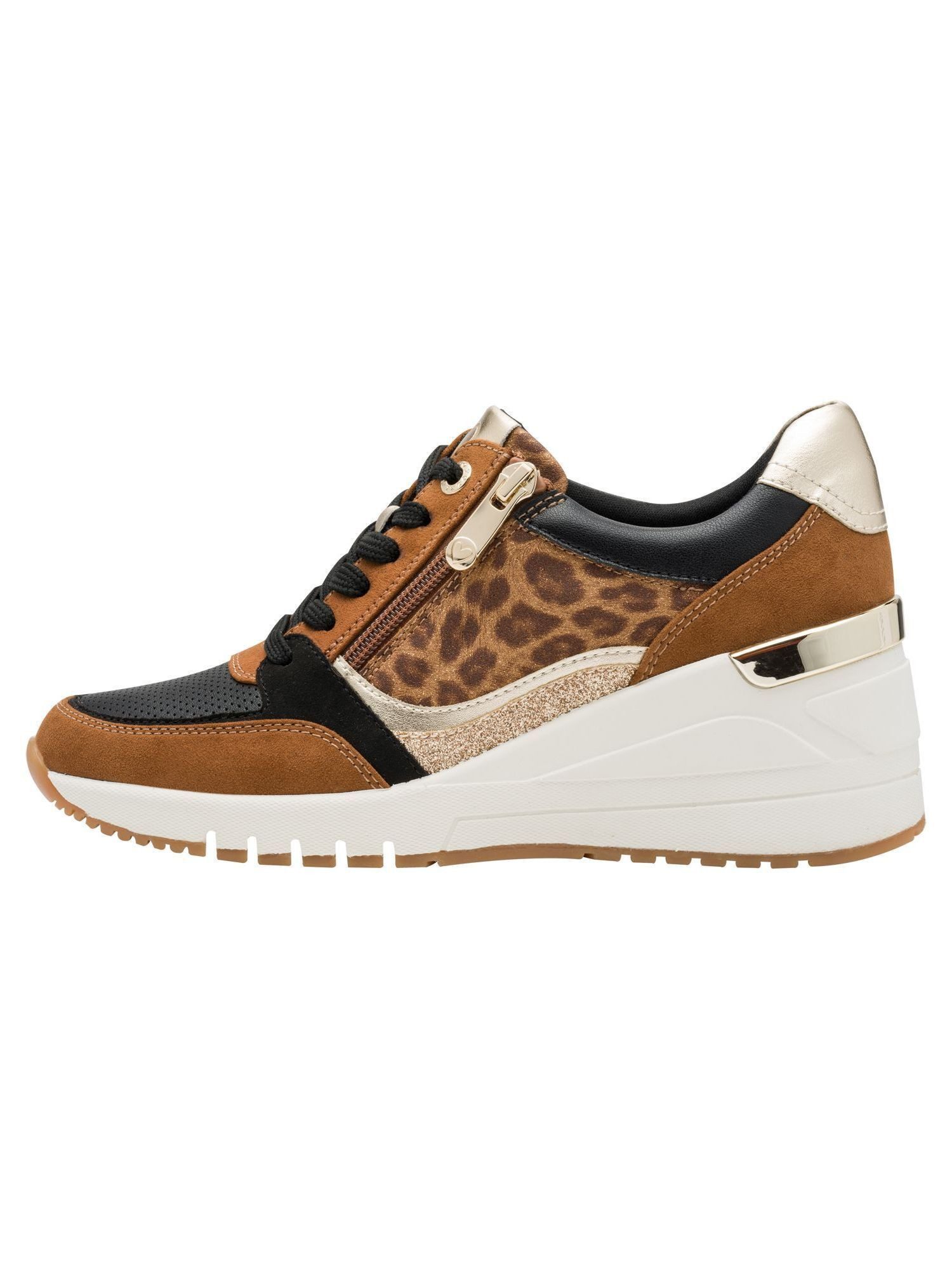 MARCO TOZZI Vegan, FEEL, Removable Sock mit Keilabsatz Sneaker Vegan