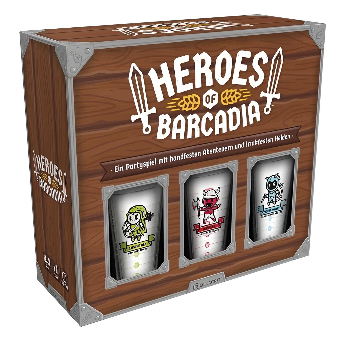 Asmodee Spiel Heroes of Barcadia