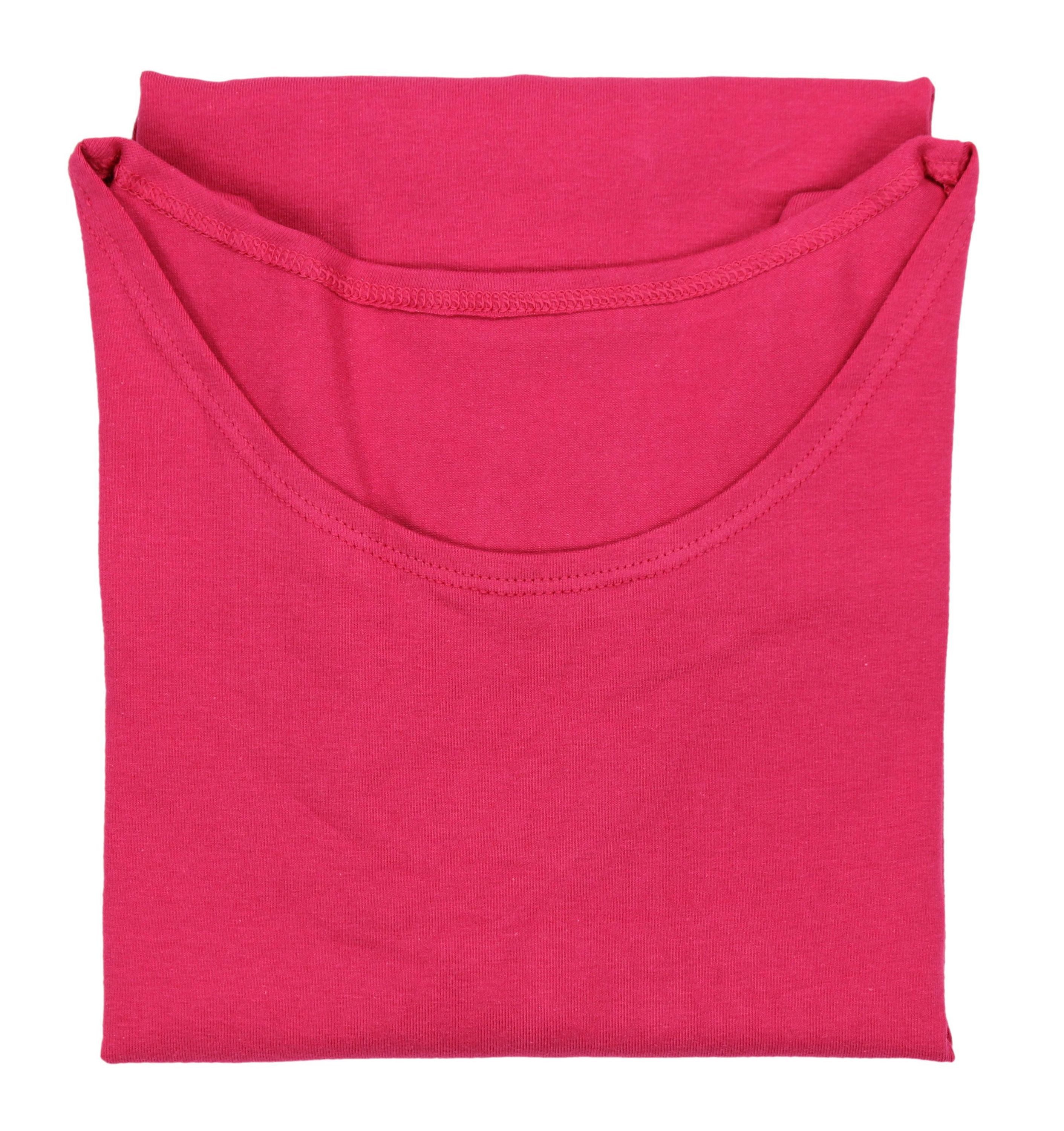 Alkato Langarmshirt Alkato Damen Langarm Longshirt Langarmshirt Tunika Basic Shirt