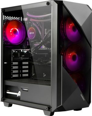 Hyrican Striker SET02262 Gaming-PC-Komplettsystem (27", Ryzen Ryzen 5 5600X, RTX 3060 Ti, 16 GB RAM, 960 GB SSD, 5600X, Windows 11, inklusive 27" Monitor AOC C27G2AE/BK)