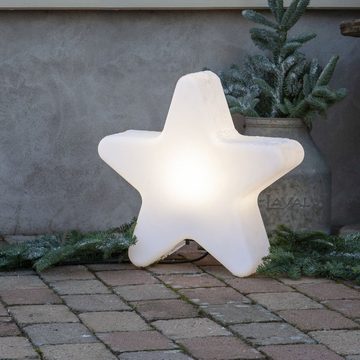 click-licht Gartenleuchte Outdoor Leuchte Gardenlight Stern E27 mit Erdspieß, keine Angabe, Leuchtmittel enthalten: Nein, warmweiss, LED Weihnachtssterne