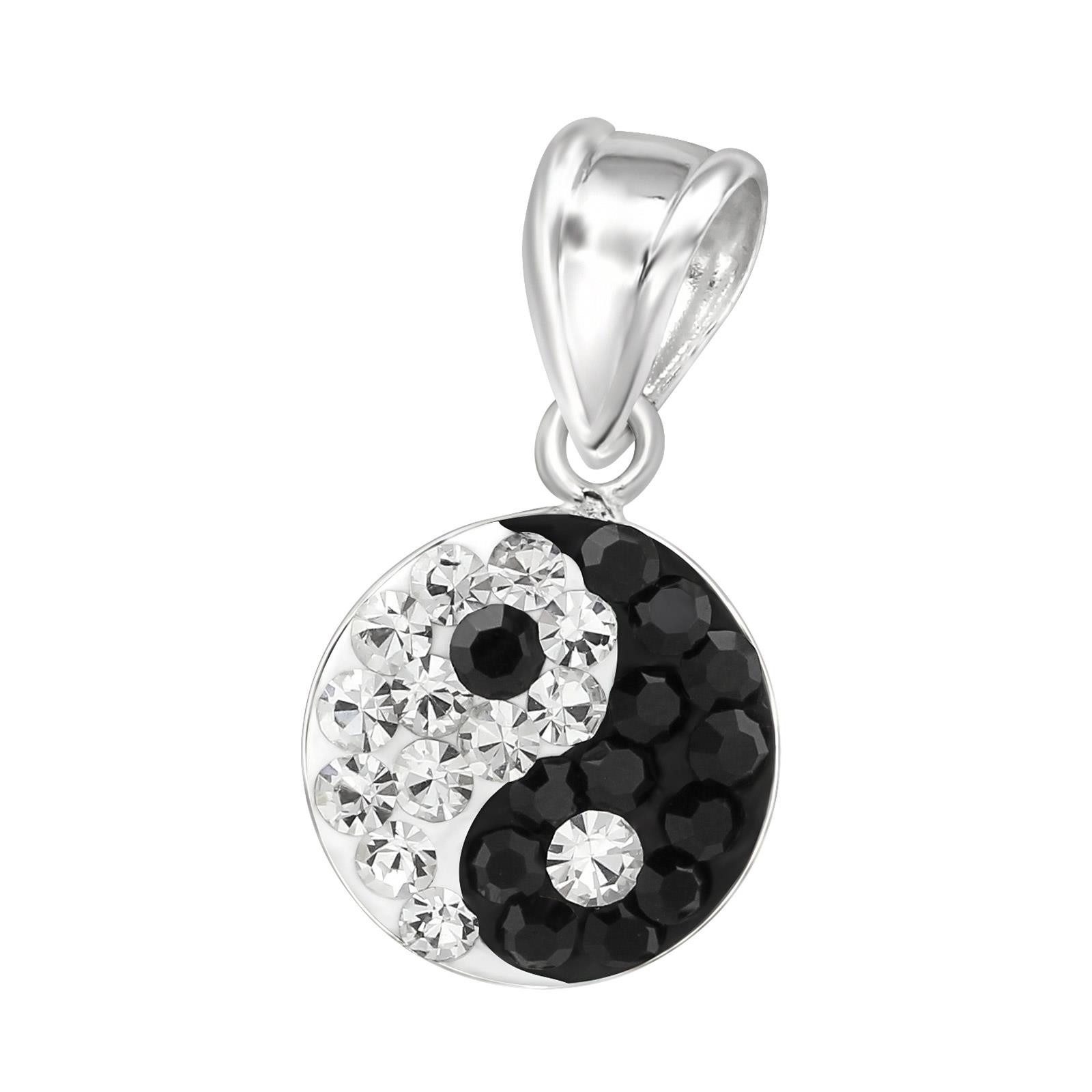 Kettenanhänger Yin Yang Kinder Kettenanhänger 925 Silber Geschenk