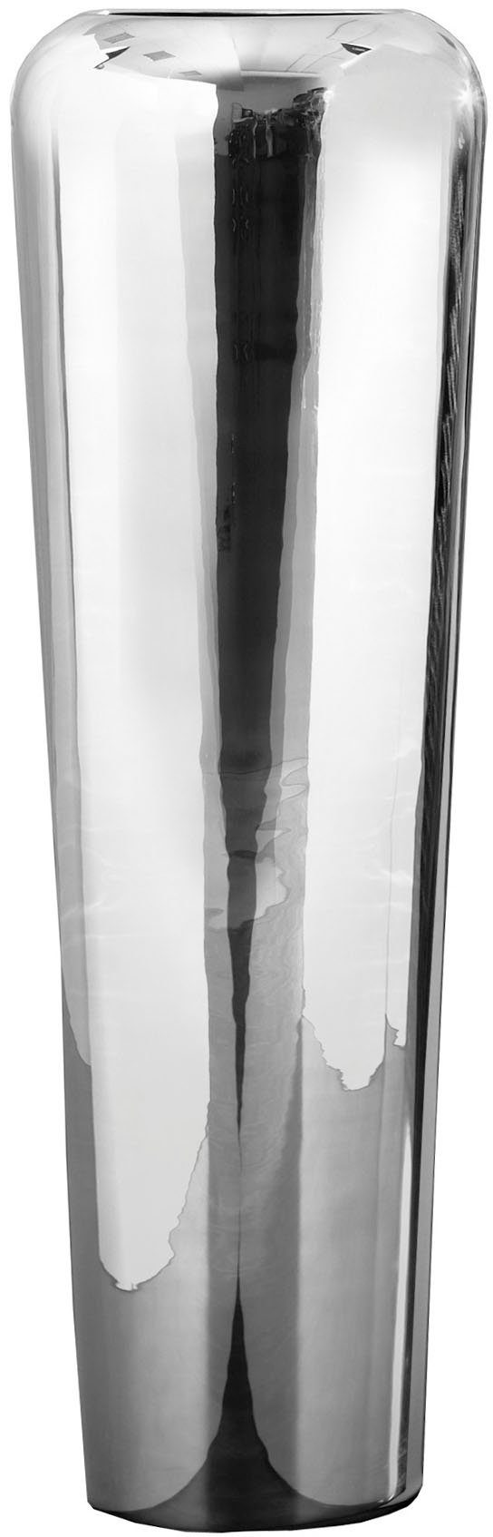St), aus vernickelt, Bodenvase TUTZI (1 Fink Dekovase Metall, Vase