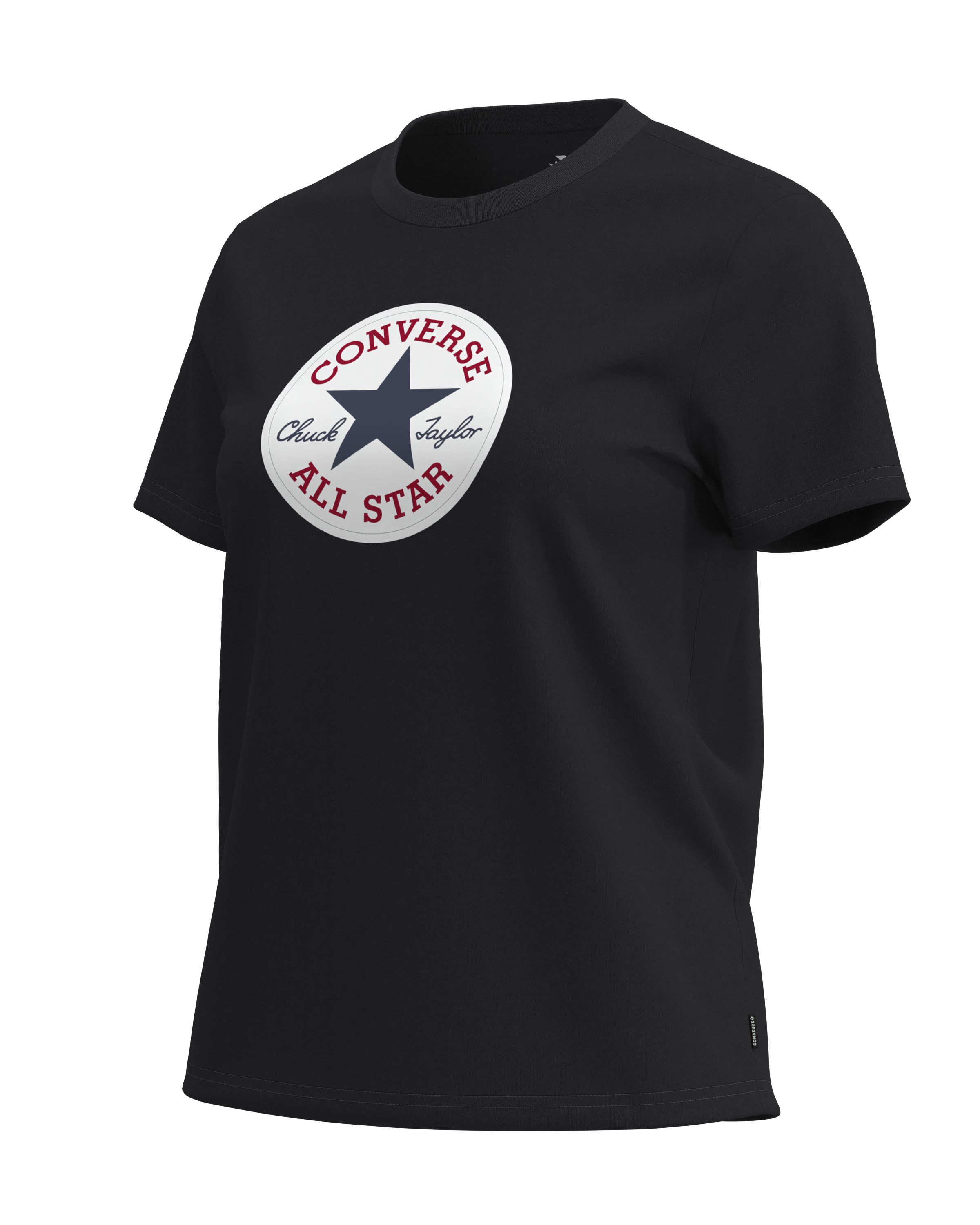 Converse T-Shirt CHUCK PATCH TEE Kurzarm, aus Baumwolle, in den Größen XS bis XXL