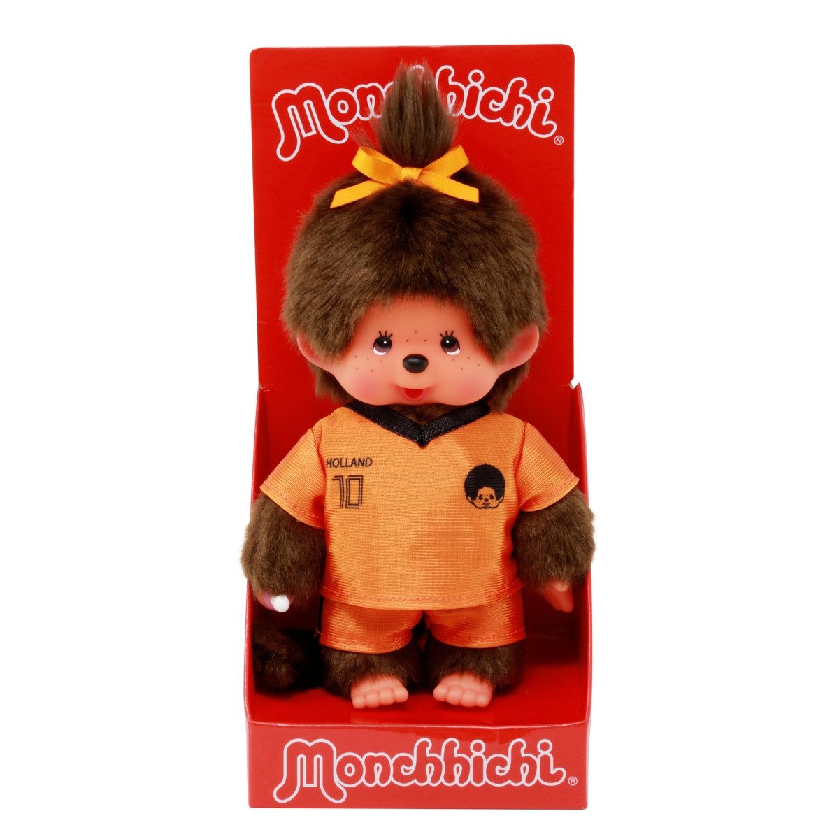 Monchhichi Plüschfigur Monchhichi Plüschfigur Mädchen Fußballer Niederlande