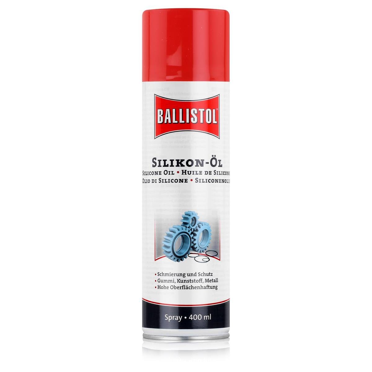 Ballistol Multifunktionsöl Ballistol Silikon-Öl Spray 400ml - Gegen  Quietsch- und Knarrgeräusche, Hohe Oberflächenhaftung