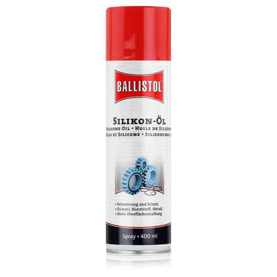 Ballistol Multifunktionsöl Ballistol Silikon-Öl Spray 400ml - Gegen Quietsch- und Knarrgeräusche