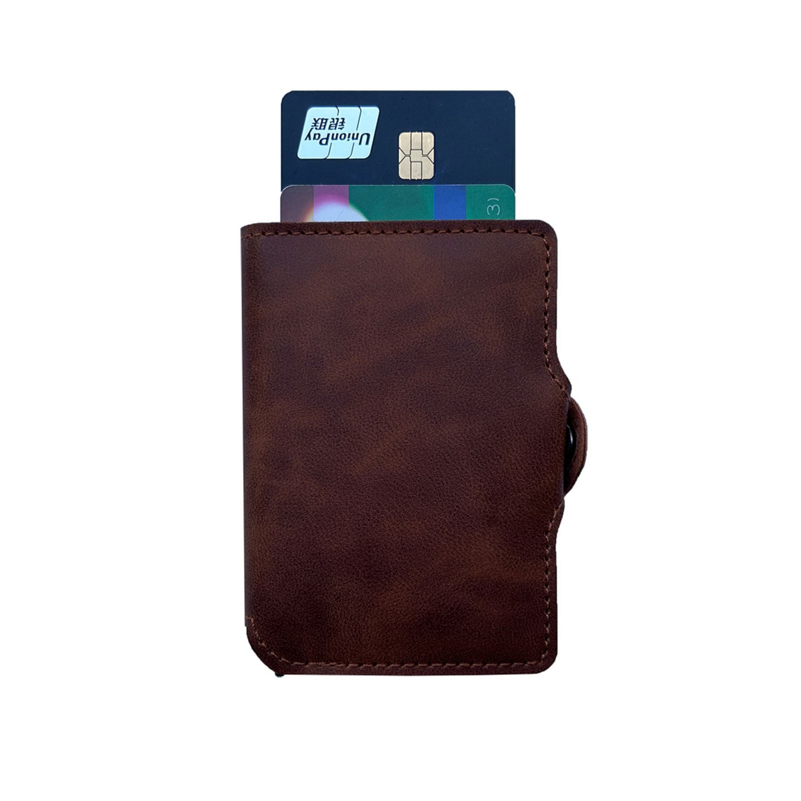 Kartenetui Mini Wallet Slim Wallet Geldbörse Premium Portemonnaie Kartenetui mit