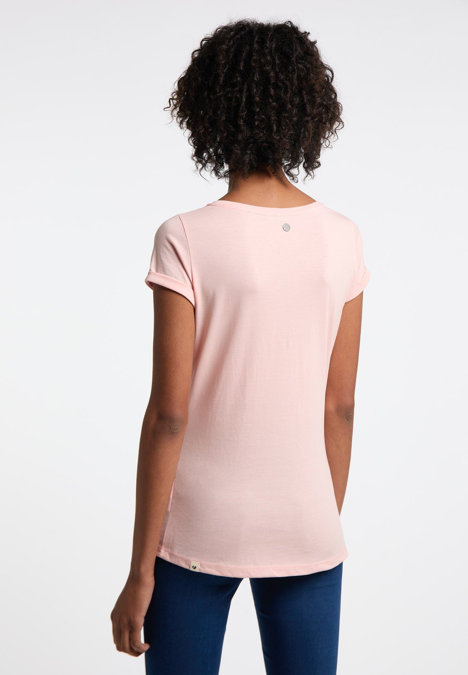 Mode ORGANIC & FLORAH PINK Vegane Nachhaltige T-Shirt A Ragwear LIGHT