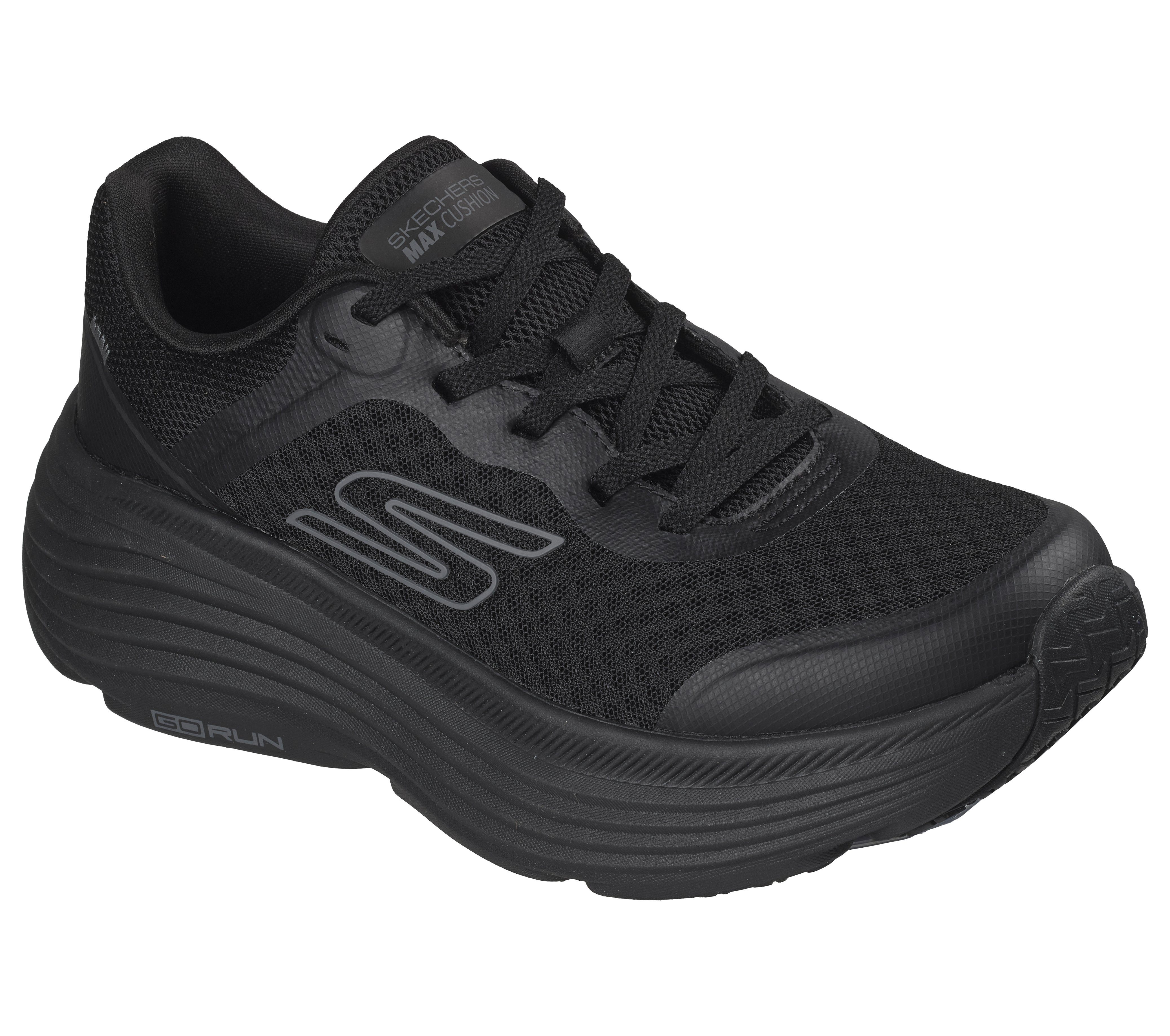 Skechers MAX CUSHIONING Sneaker Laufschuh, Sportschuh, Schnürschuh, Freizeitschuh mit Max Cushioning