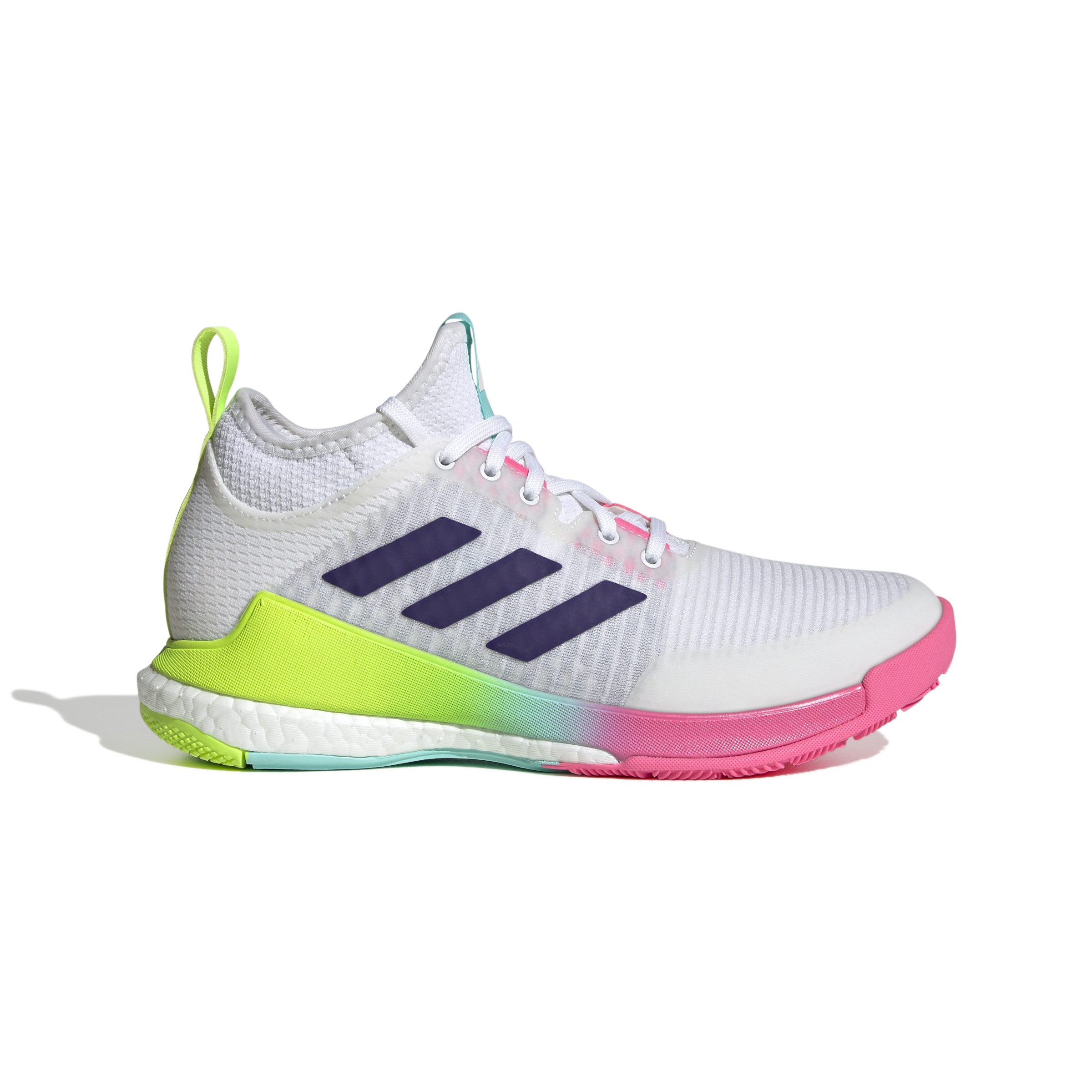 adidas Sportswear Crazyflight Mid,FTWWHT/TMCOPR/ weiss-schwarz-pink Handbal günstig online kaufen
