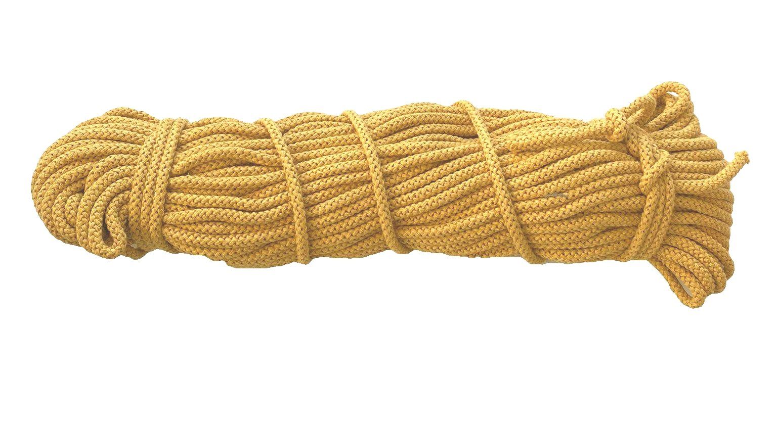 Mississhop Kordel Baumwollkordel 8 mm I 50 m 100% Baumwolle Seil Kordel