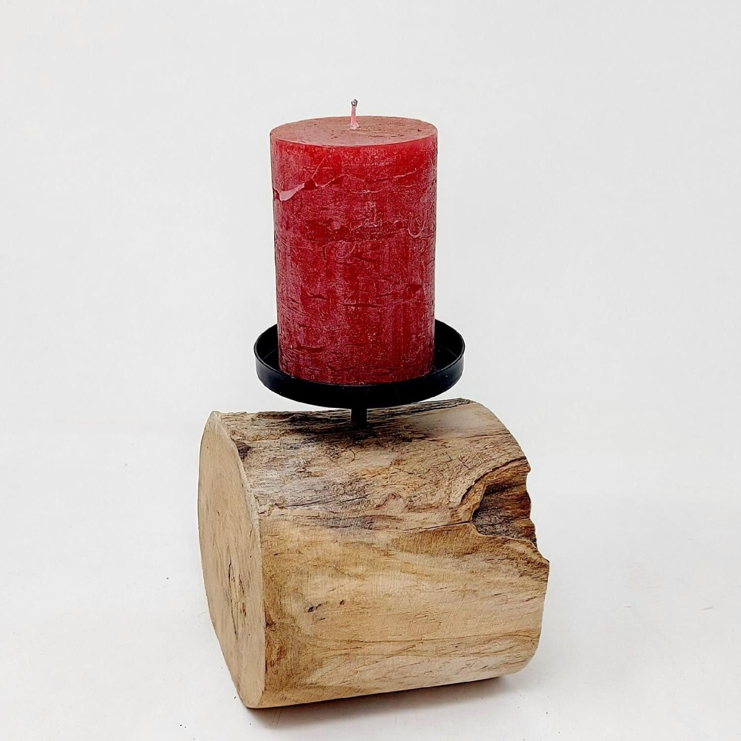 CreaFlor Home Kerzenhalter Teak, Farbe: Naturfarben, günstig online kaufen
