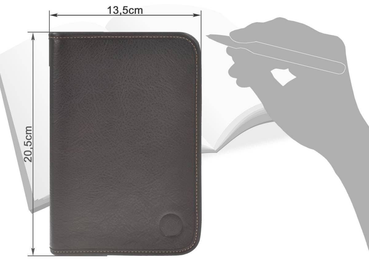 Sonnenleder Schreibgeräteetui Nowak, Stiftetui, Federtasche, süddeutsches Rindleder