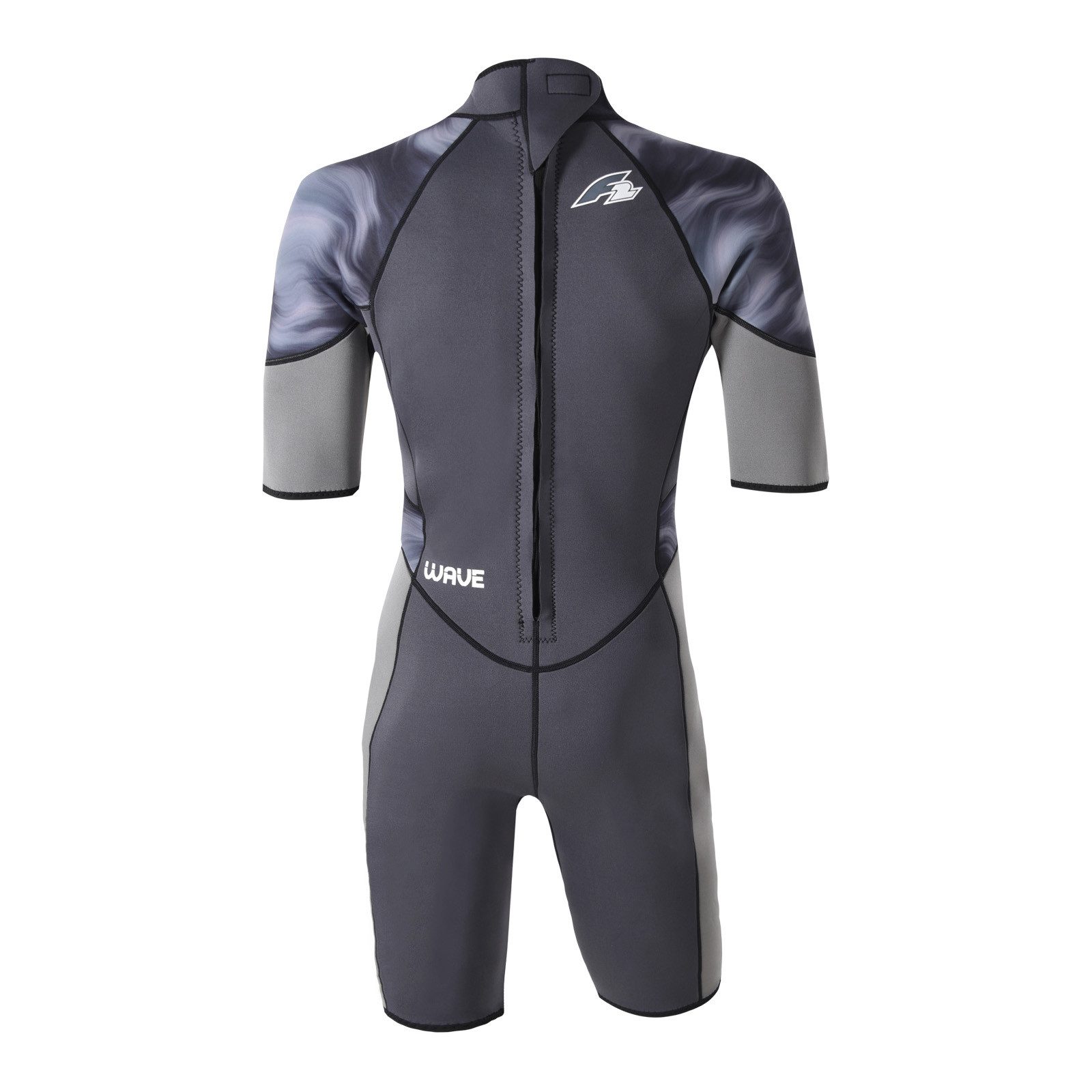 F2 Neoprenanzug F2 Herren Neopren Anzug Wave Shorty 2,5 mm S Anthrazit 2024/25