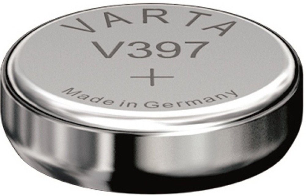 VARTA 1 Varta Watch V 397 Primär Silber Uhrenbatterie Blister Knopfzelle
