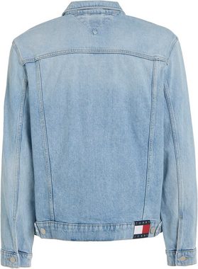 Tommy Jeans Plus Jeansjacke RYAN RGLR TRCKR JCKT Große Größen, mit Fade-Effekte