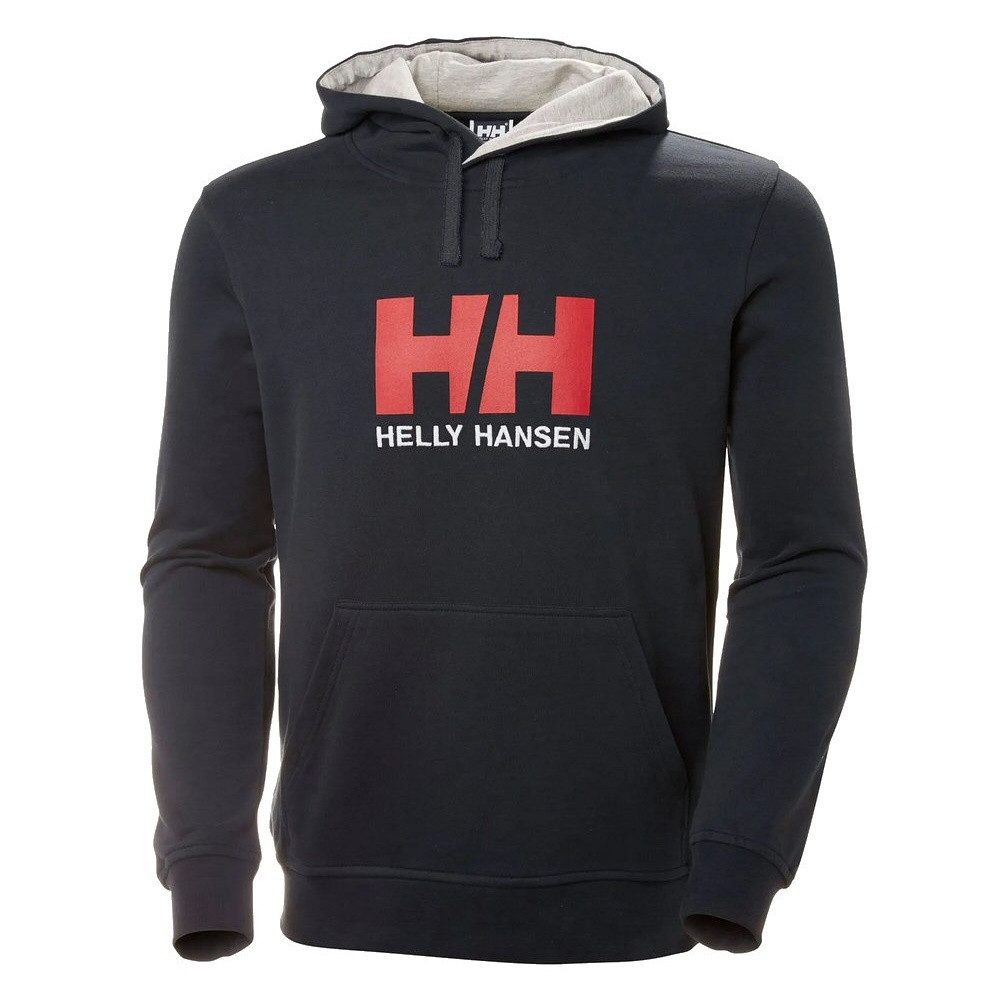 Helly Hansen Kapuzenpullover Logo Hoodie (Bio-Baumwolle) günstig online kaufen
