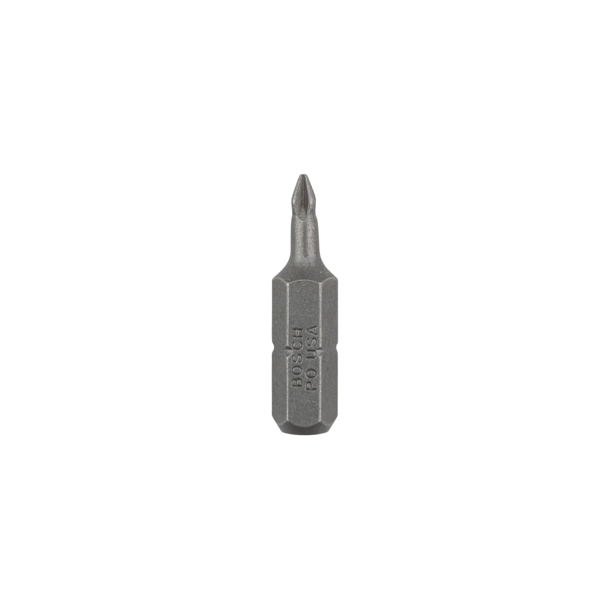 Bosch Professional Kreuzschlitz-Bit Bosch Schrauberbit Extra-Hart, PH 0, 25 mm 25 Stk
