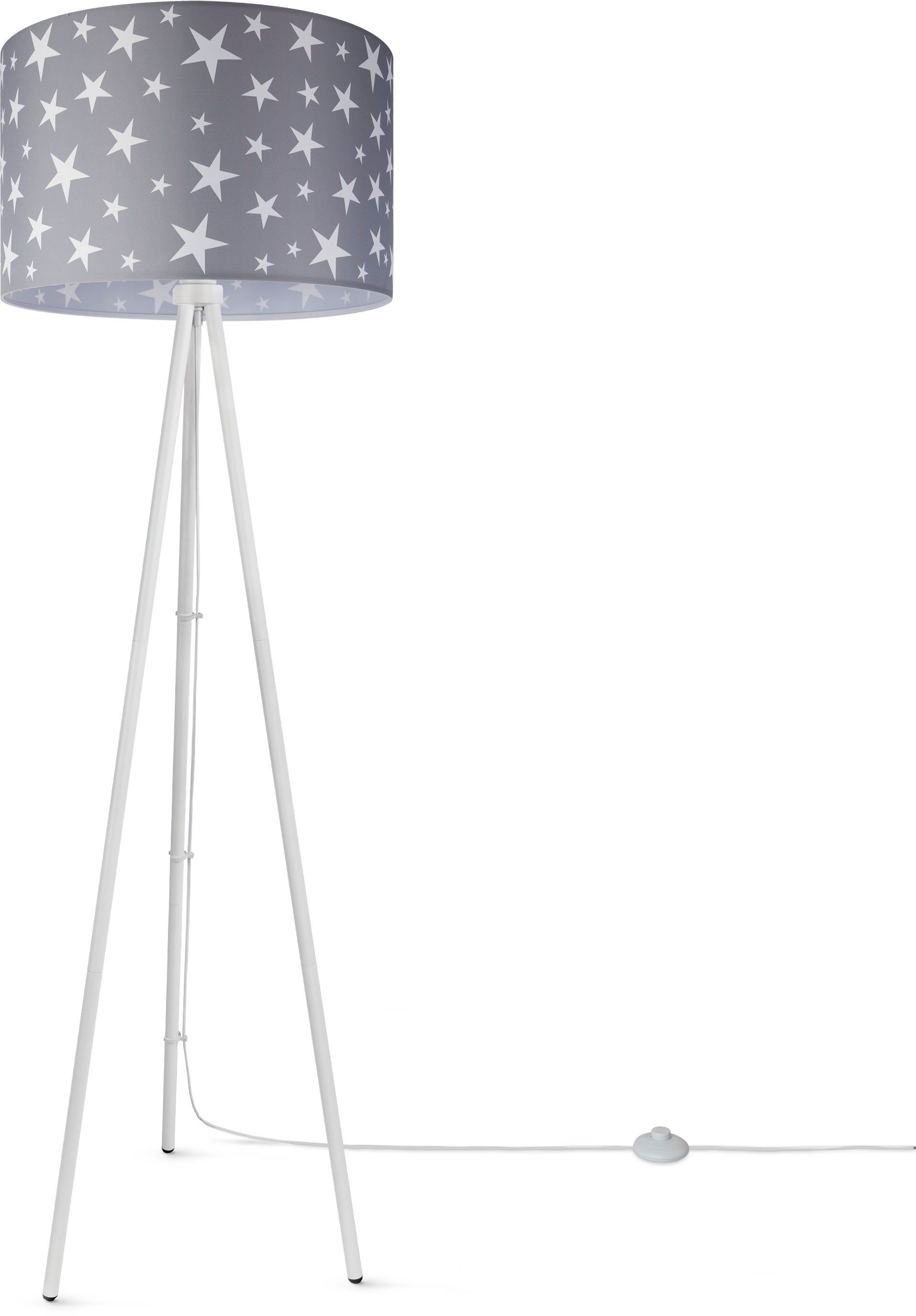Sonderpreisverkauf Paco Home Stehlampe Trina Capri, Sternen-Motiv, ohne Stehleuchte Kinderlampe LED E27 Deko Kinderzimmer, Leuchtmittel