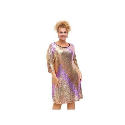 Zizzi Minikleid gold (1-tlg)