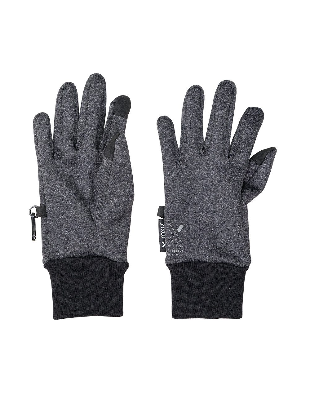 MAXIMO Strickhandschuhe KIDS-Fingerhandschuhe Touchscreen, Softshell, Reflexdruck (2-St)