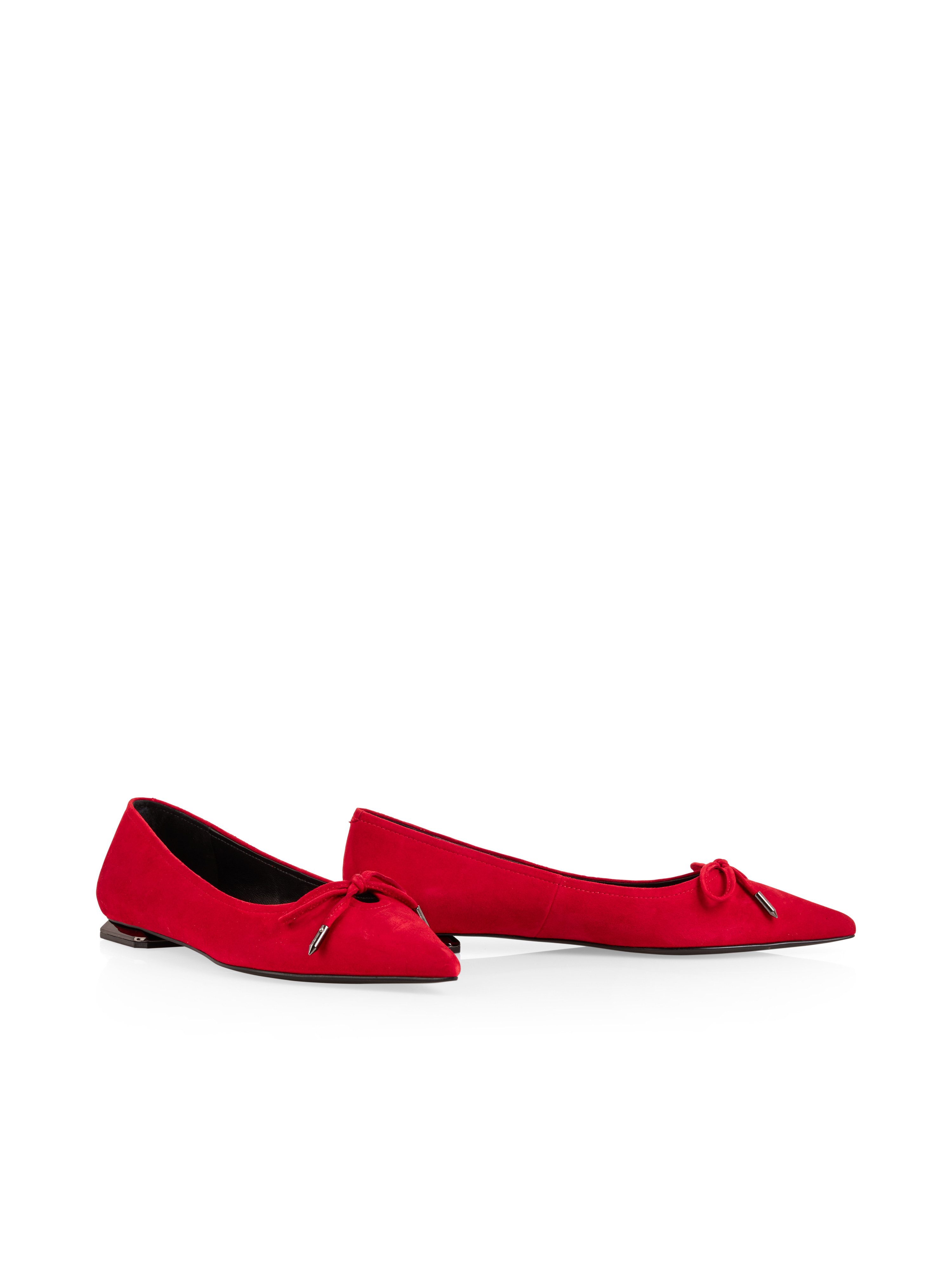 Marc Cain Collections Ballerina Flats, Slipper, Pumps, Partyschuh mit schöner Zierschleife