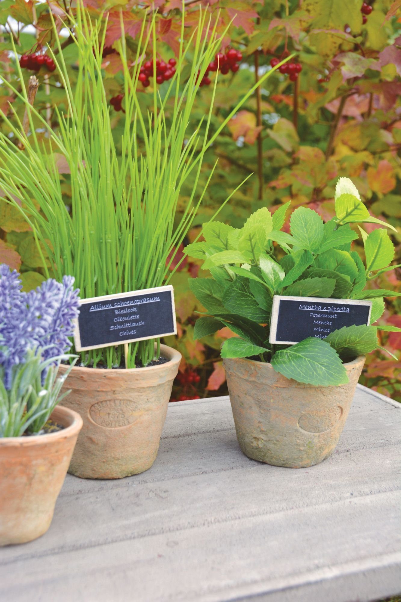 Kunstpflanze, esschert design, Lavendel im Topf, günstig online kaufen