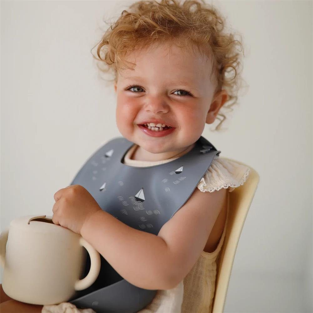 Mushie Kinderbecher Snackbecher Ivory