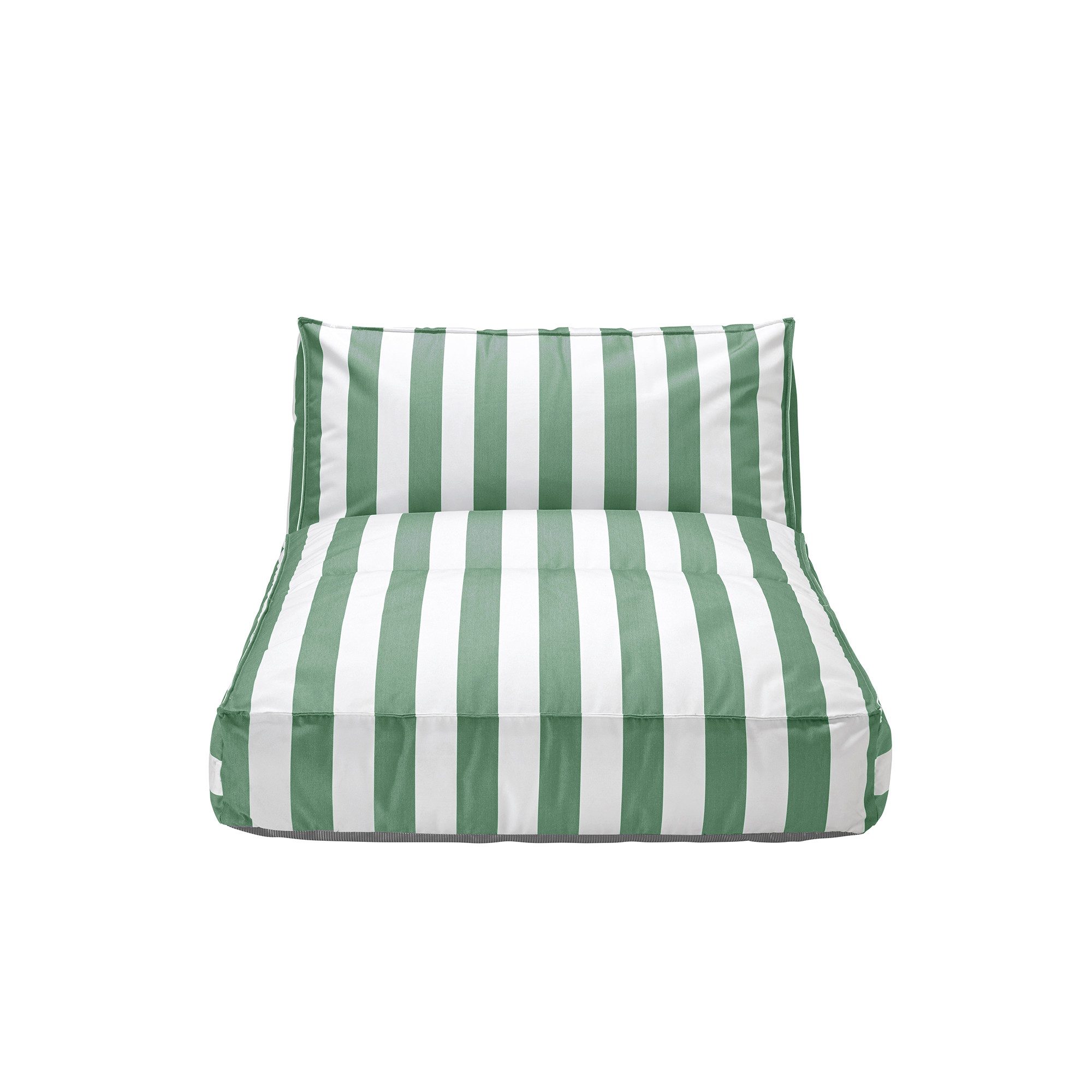 blomus Gartenliege -STAY- Outdoor-Bett Streifen 120x190cm: Urlaubsgefühle im Außenbereich, 1 St., Outdoor, Bett, Garten, Terrasse, Komfort, robust, pflegeleicht, wetterfest