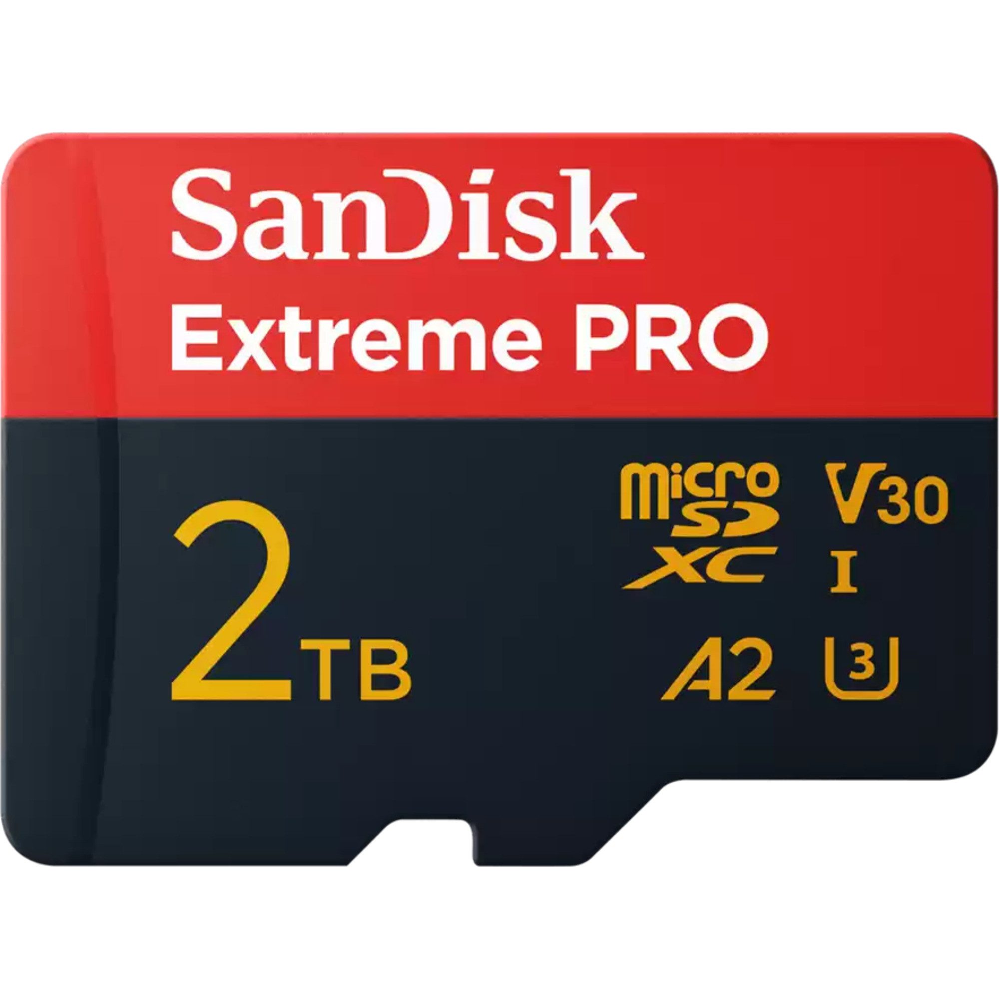 Sandisk SanDisk Extreme PRO 2 TB microSDXC, Speicherkarte, externer Speicher (2.000 GB GB)
