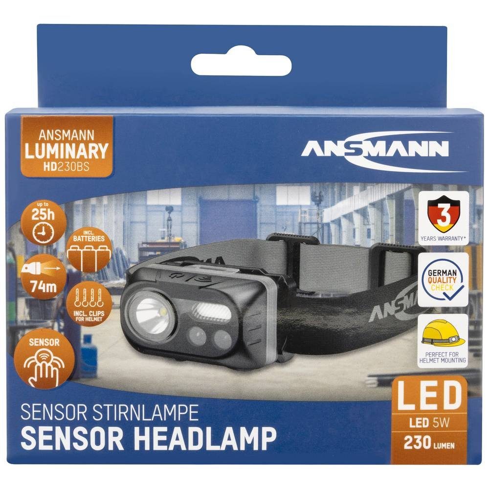 ANSMANN® LED Stirnlampe Stirnlampe