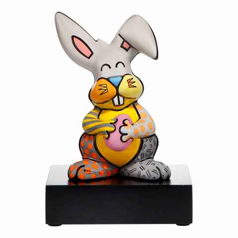 Goebel Dekofigur Romero Britto - Grey Rabbit