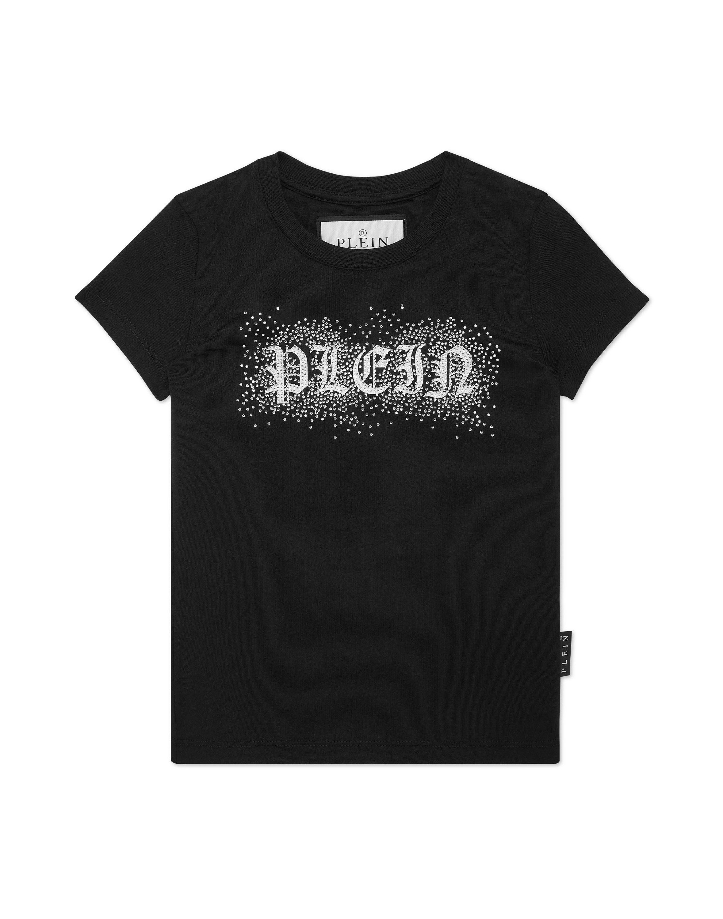 PHILIPP PLEIN T-Shirt Gothic Plein Verziert