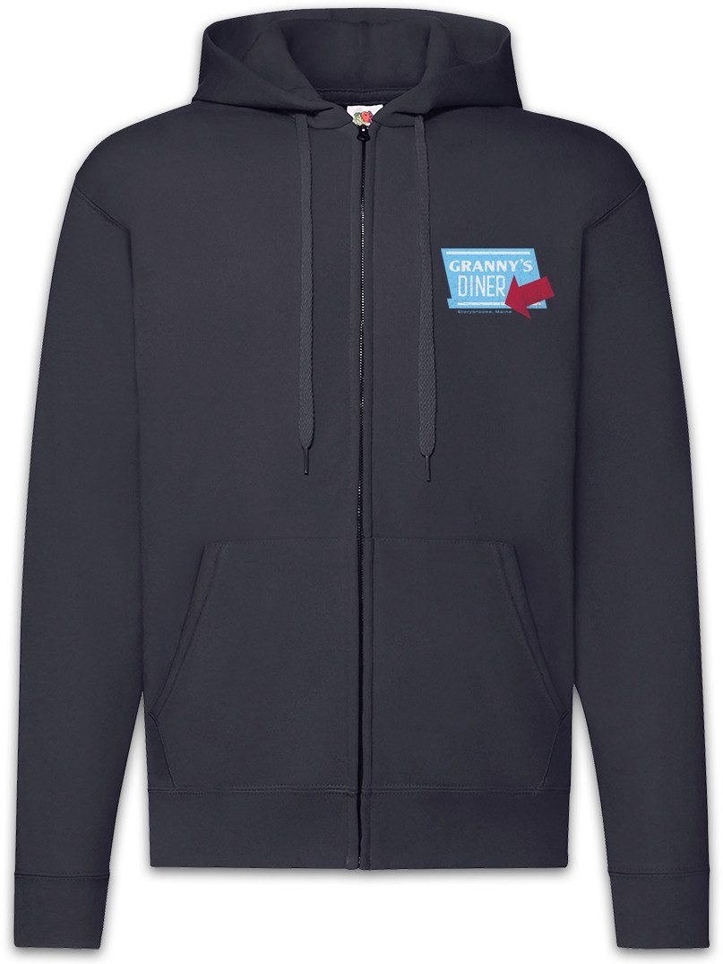 Sweatjacke Granny's Diner Zipper Hoodie Once Logo Upon Sign A Time TV Symbol