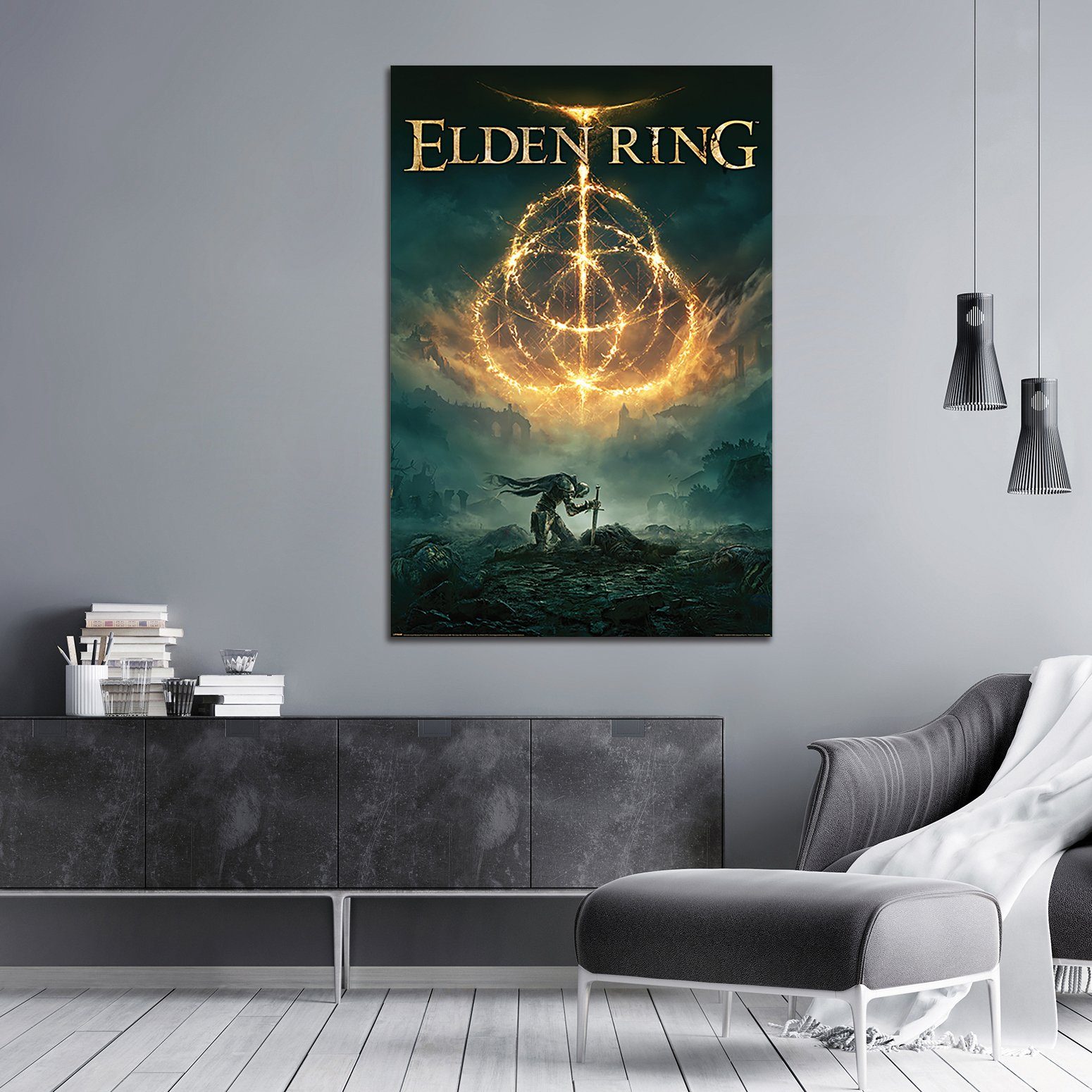 PYRAMID Poster Elden Ring Poster Battlefield Of The Fallen 61 x 91,5 cm – Bild 3 von 5