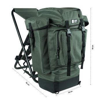 Zite Angelstuhl & Angelrucksack als Rucksackstuhl für Angeln & Trekking