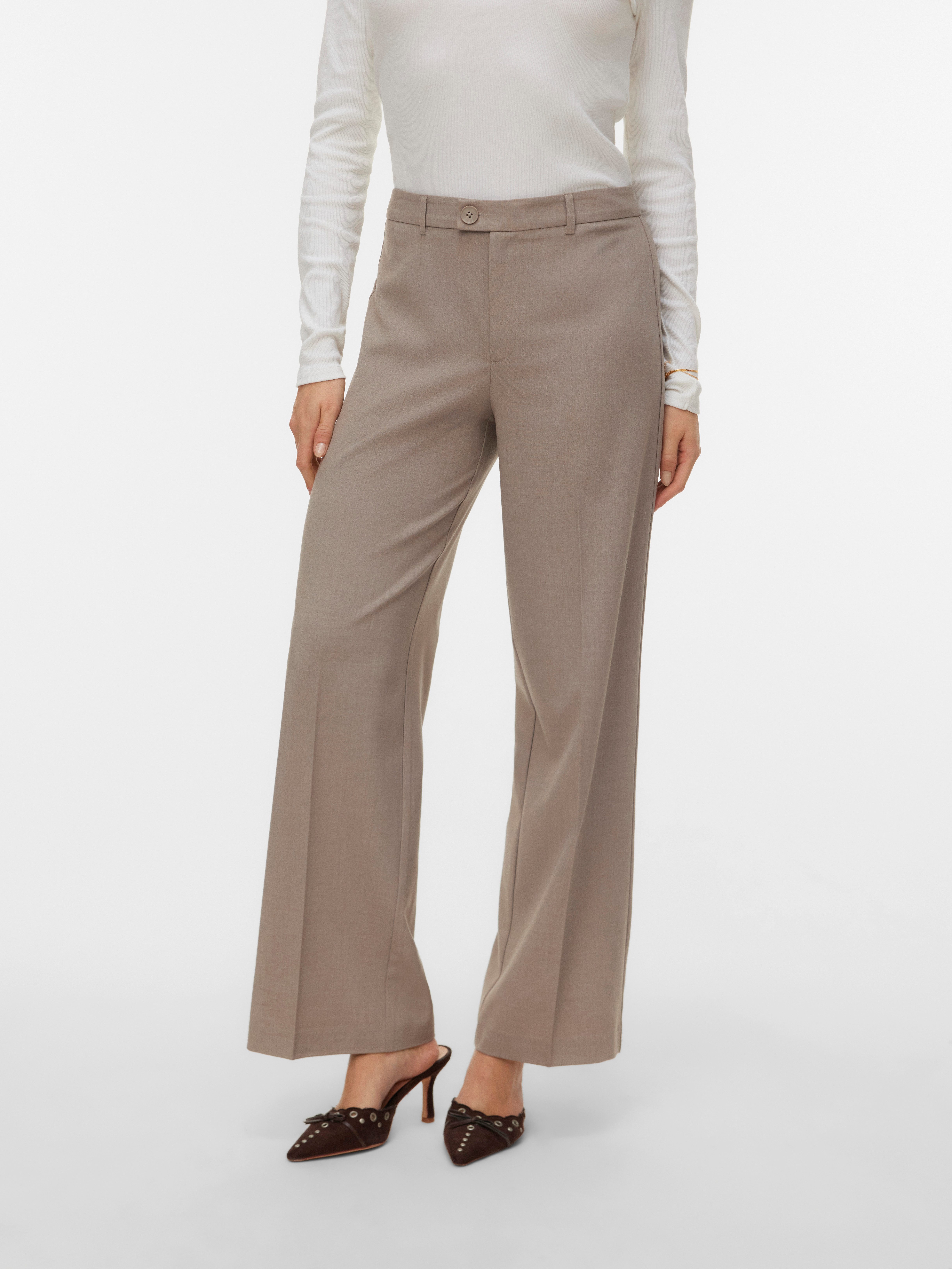 Vero Moda Anzughose VMTEXAS MW STRAIGHT PANT NOOS