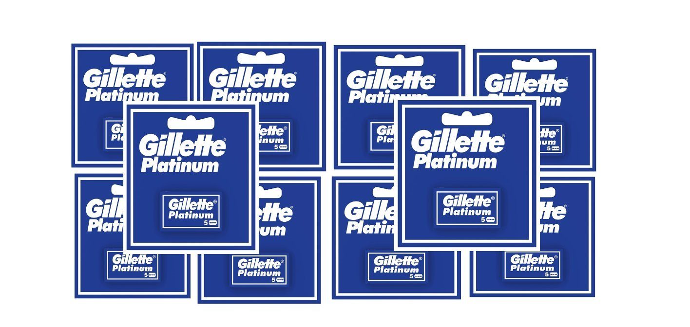 Gillette Rasierklingen Gillette Platinum, 50-tlg.