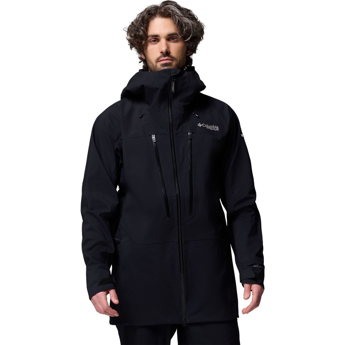 Columbia Skijacke Men's Platinum Peak II 3L Waterproof Ski Shell Wasserdichte, atmungsaktive Ski-Shell mit verstellbarer Kapuze und